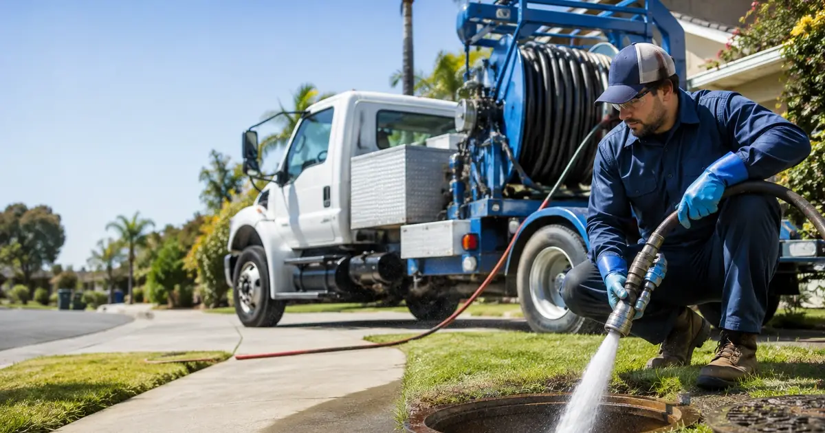 Hydro jet sewer cleaning Wilmington