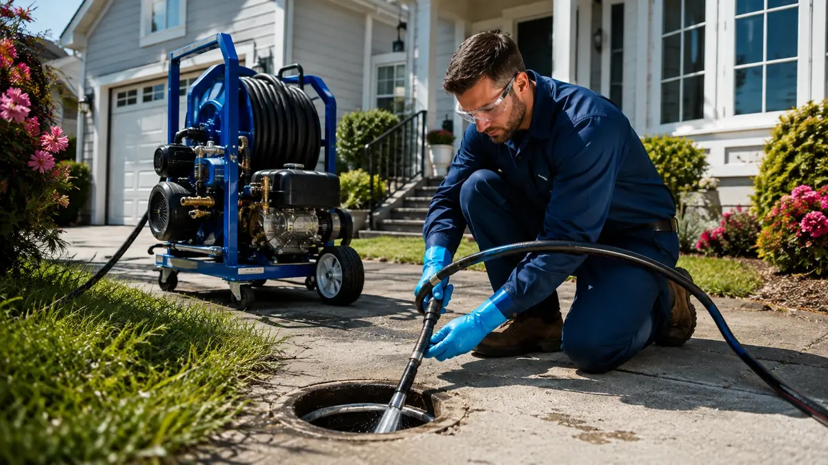 Residential Hydro Jet Drain Cleaning in Wilmington