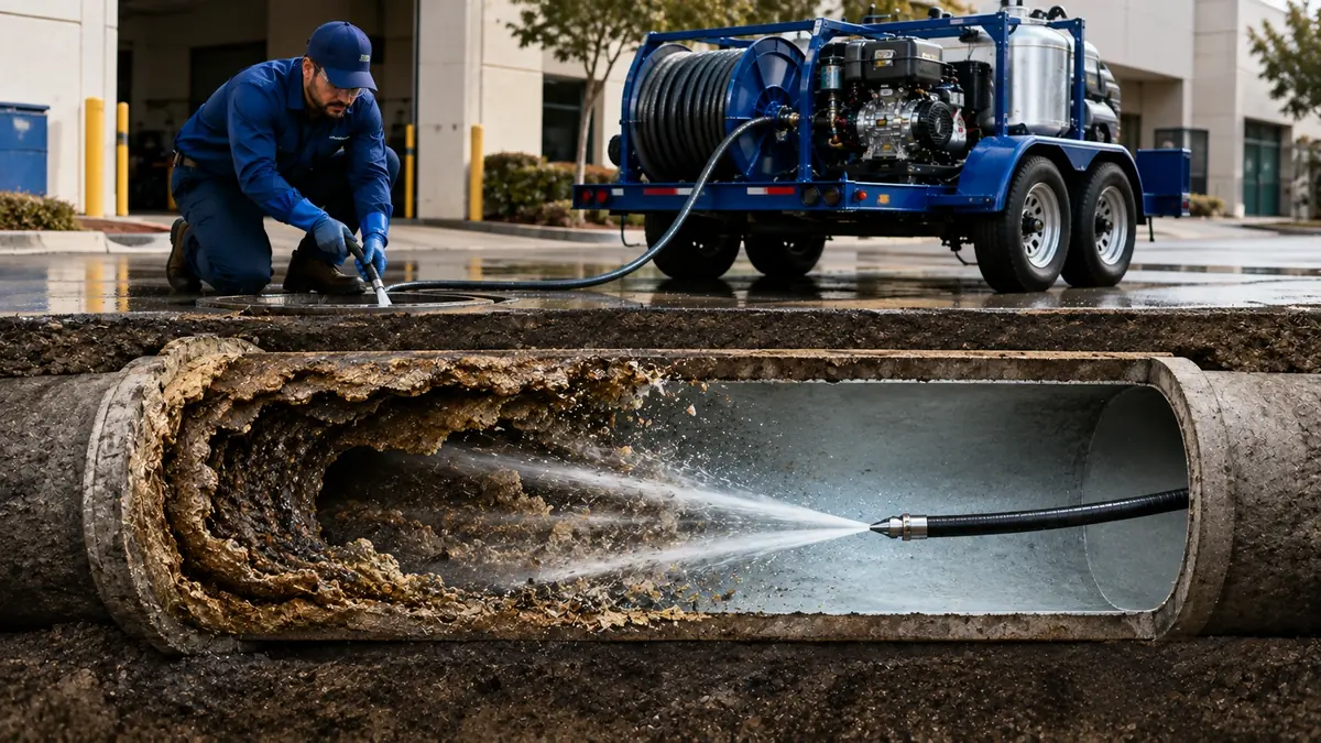 Sewer Pipe Descaling in Wilmington